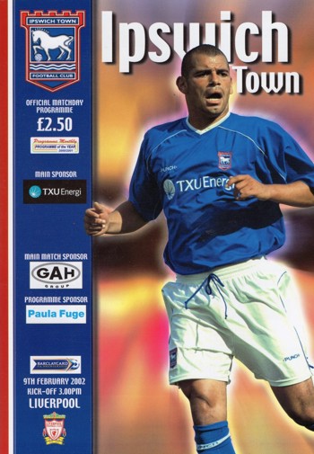Match programme